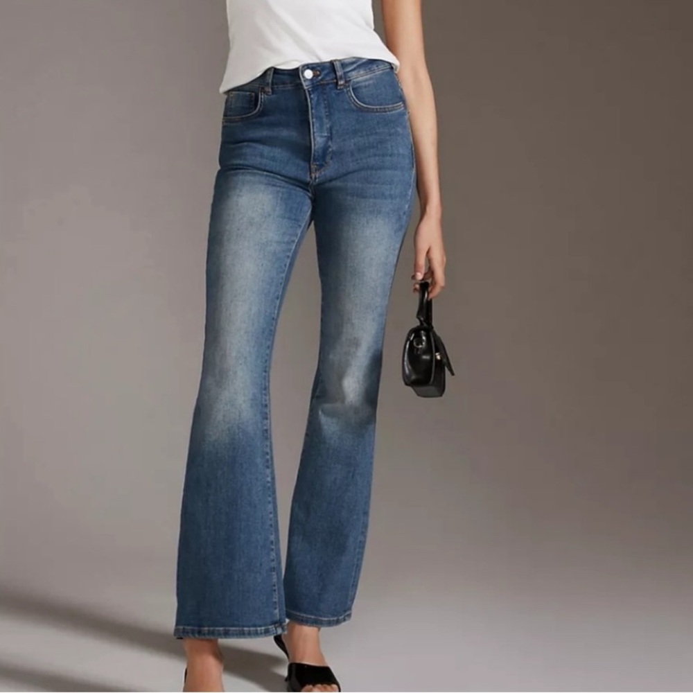 Pilcro Anthropologie The Icon Bootcut Flare High-Rise Jeans